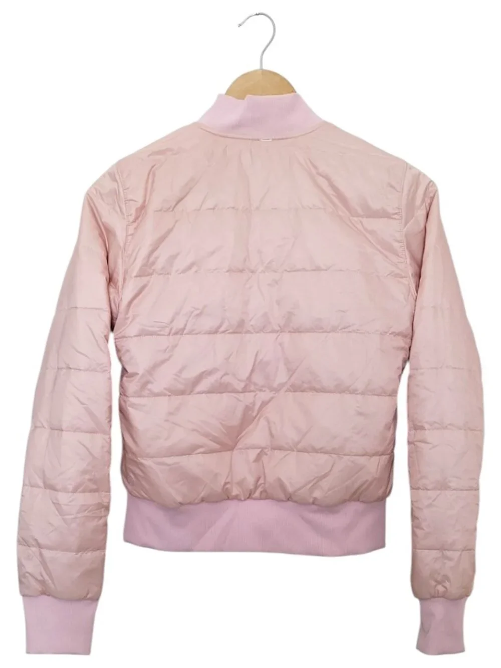 Lululemon Non-Stop Bomber Reversible Misty Pink Size 4 Primaloft - Picture 3 of 10